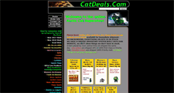 Desktop Screenshot of catdeals.com