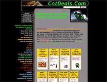 Tablet Screenshot of catdeals.com